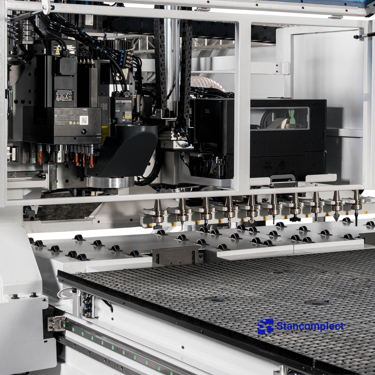 CNC machining center KN-2710DL Label, processing area 3100x2150 mm