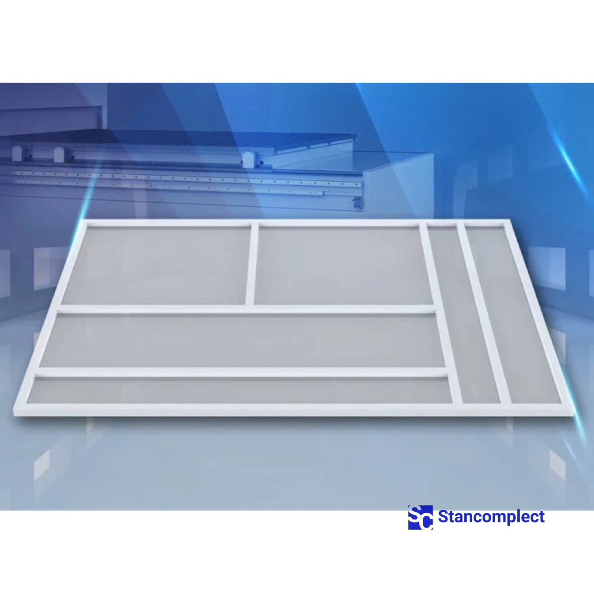 CNC machining center KN-3710DE, processing area 3100x2150 mm