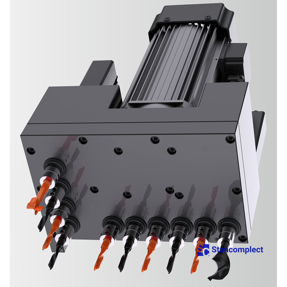 CNC machining center KN-3710DE, processing area 3100x2150 mm