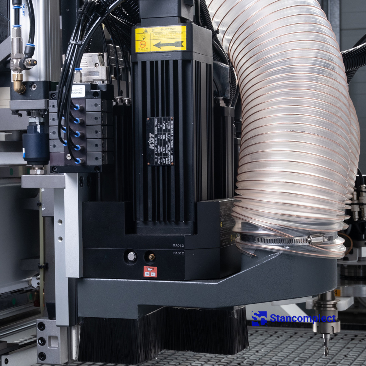 CNC machining center KN-3710DE, processing area 3100x2150 mm