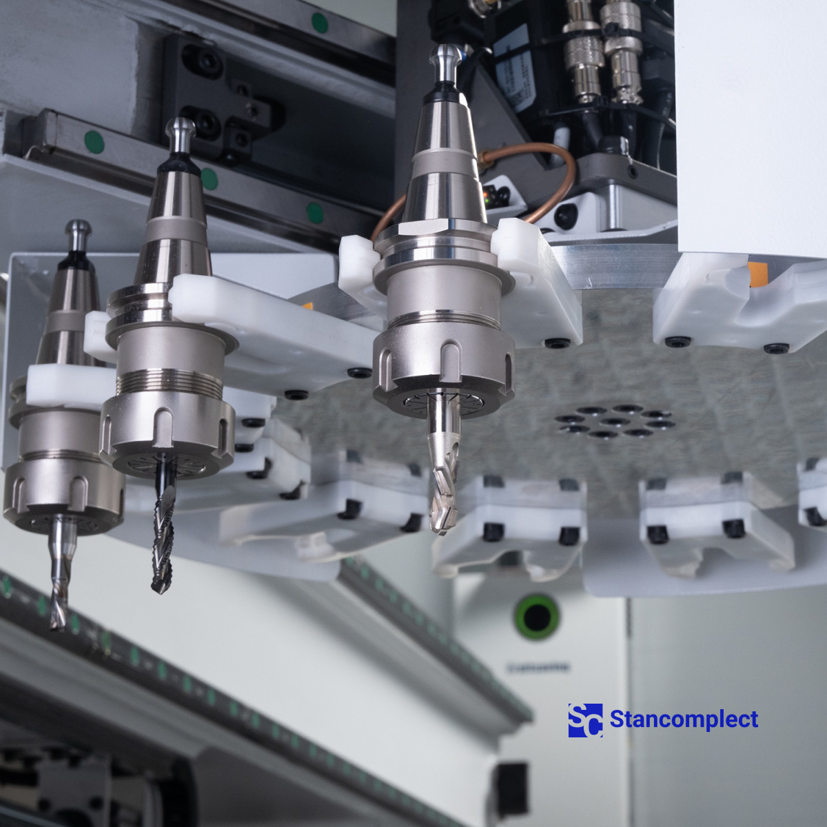 CNC machining center KN-3710DE, processing area 3100x2150 mm