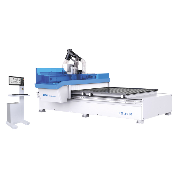 CNC machining center KN-3710DP (TPA + HSD spindle + drilling group + turret tool change)