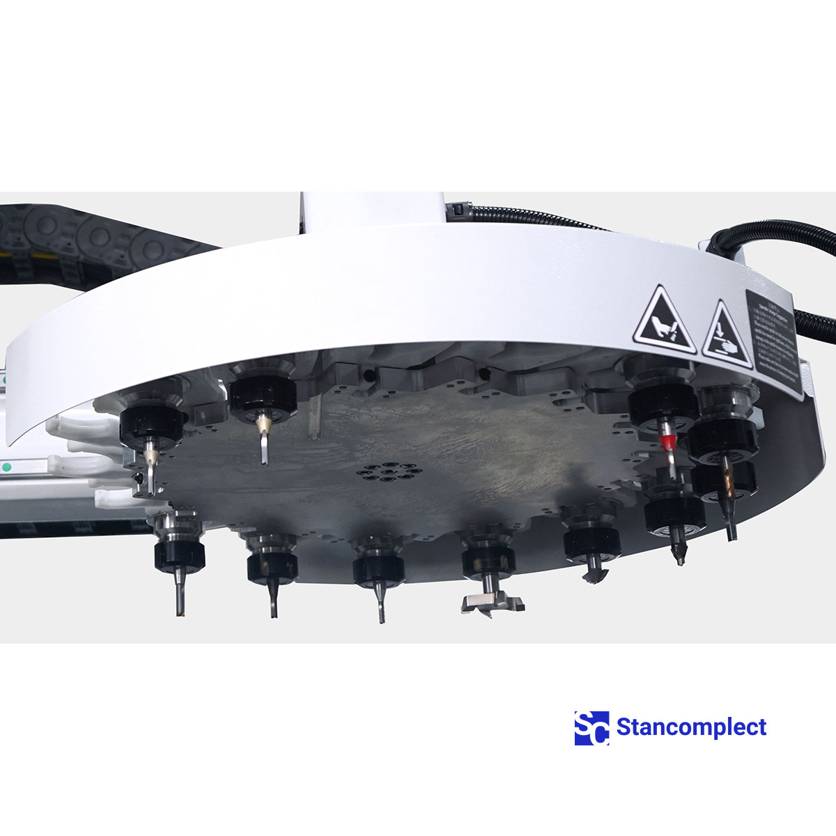 CNC machining center KN-3710DP, processing area 3100x2150 mm