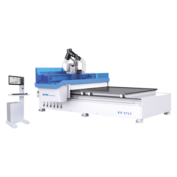 CNC machining center KN-3710DE (DELTA + KDT spindle + drilling group + turret tool change)
