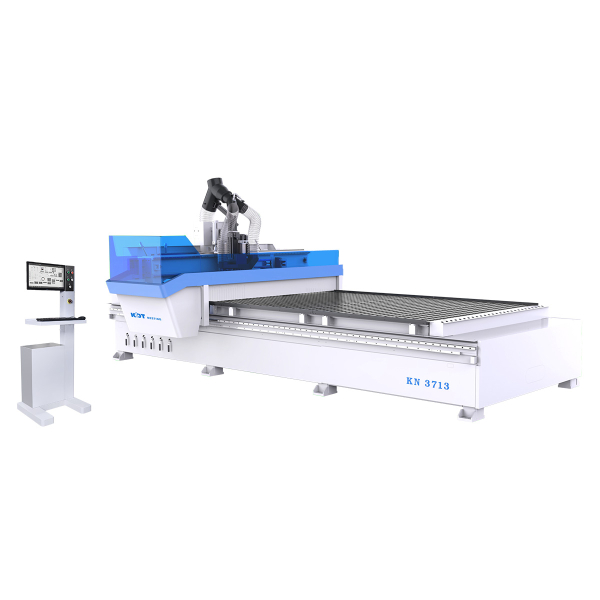 CNC machining center KN-3713DE (DELTA + KDT spindle + drilling group + turret tool change)