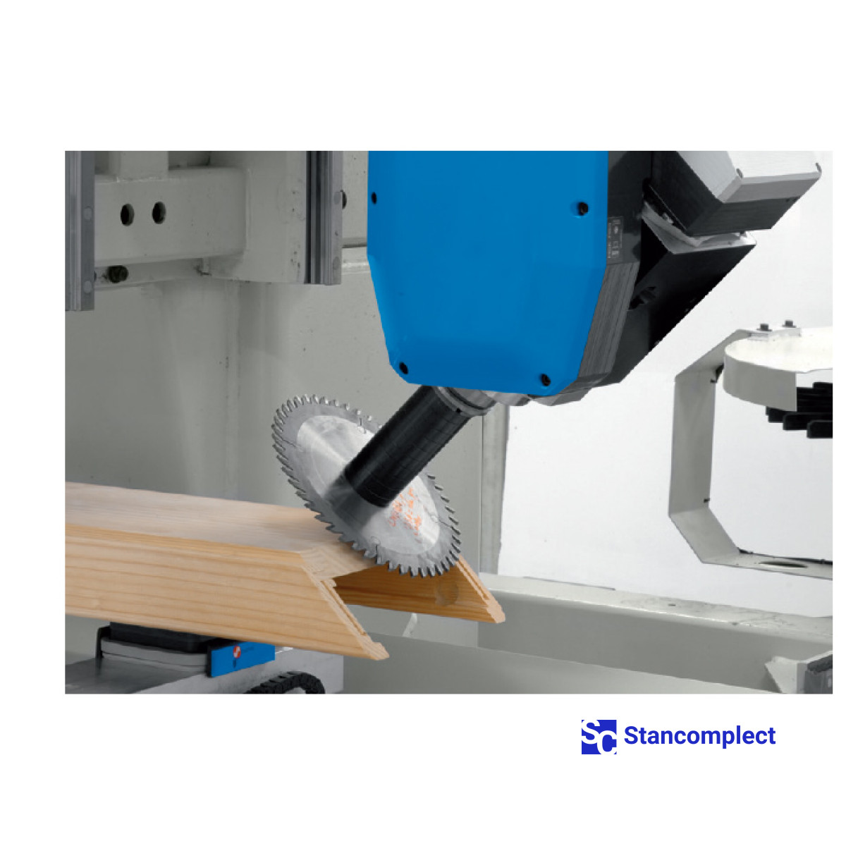 5-осевой  обрабатывающий центр с ЧПУ KDT KN-5516, зона обработки 5150x1500 мм