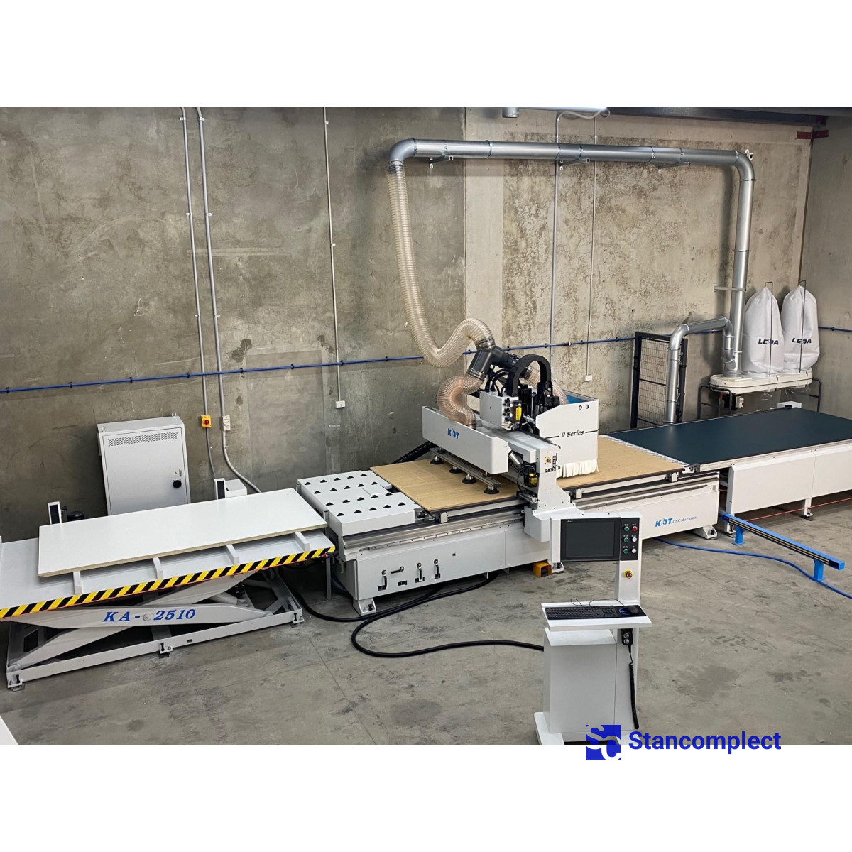 Hydraulic loading table KHA-2710  for KN-2710 and KN-3710 machining centers