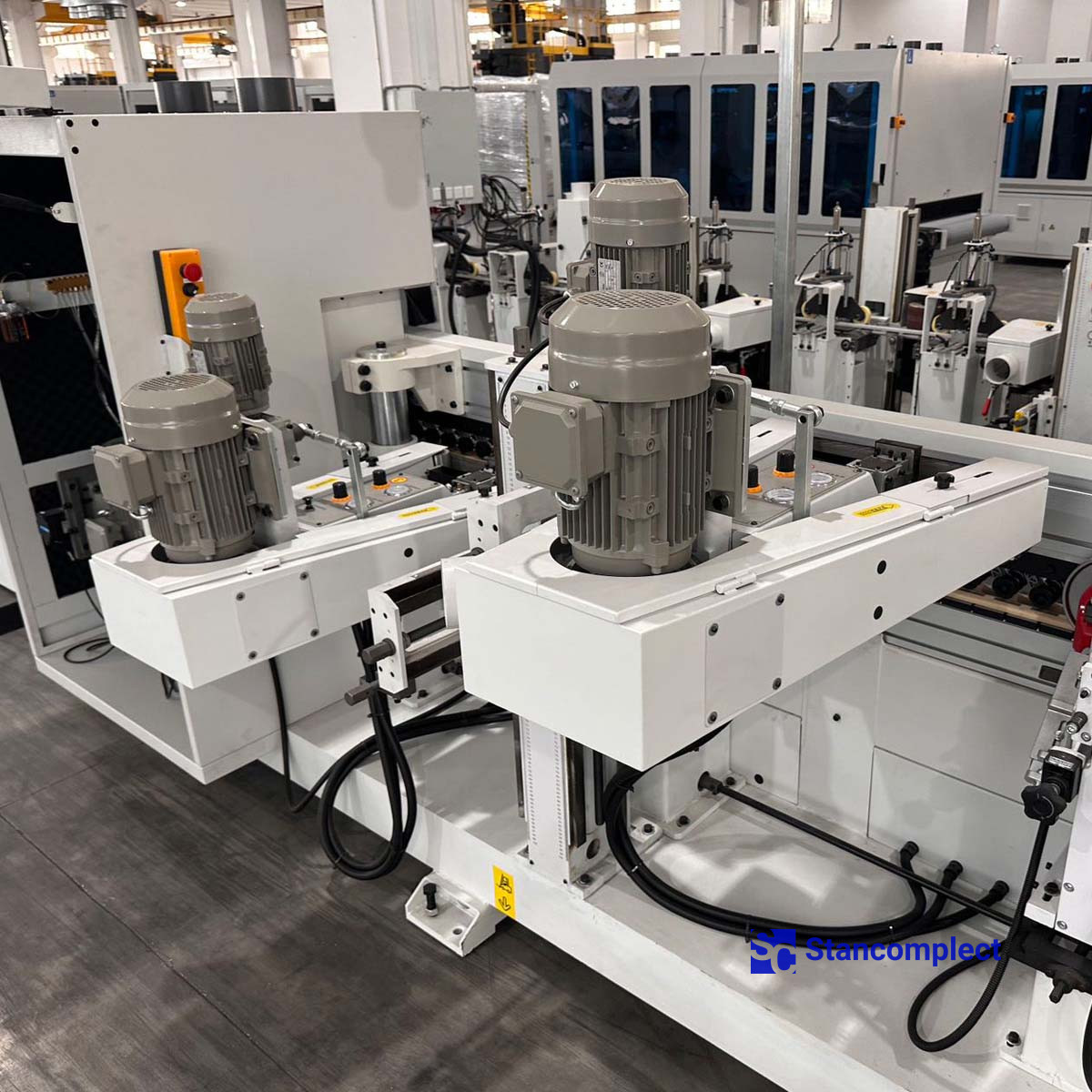 Edge sanding machine with milling unit KDT S-K2S2J2G1W2