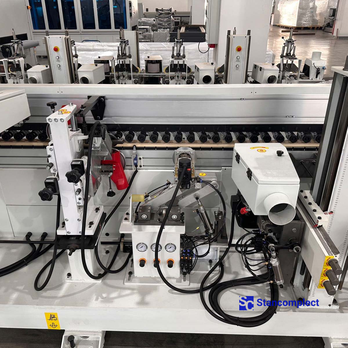 Edge sanding machine with milling unit KDT S-K2S2J2G1W2