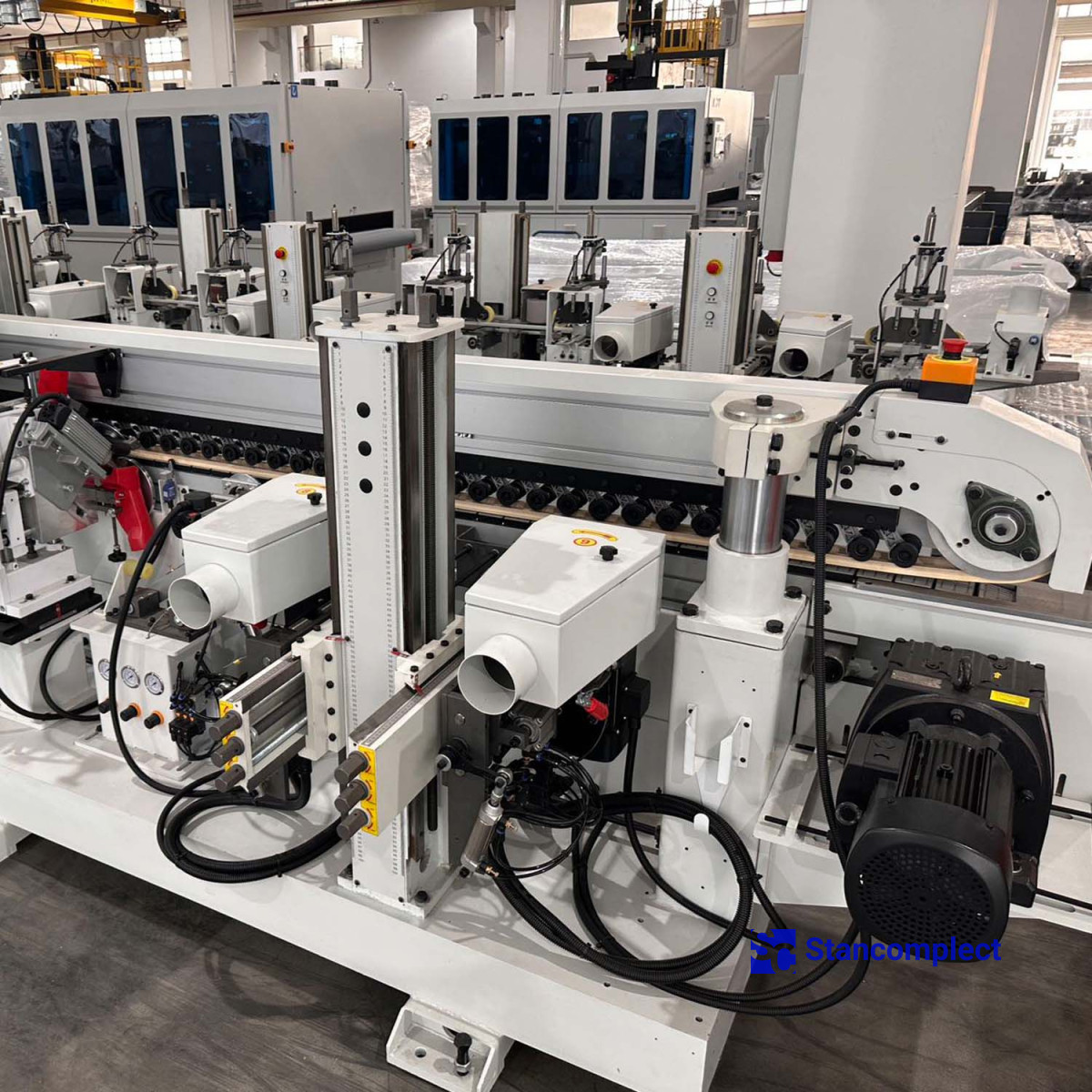 Edge sanding machine with milling unit KDT S-K2S2J2G1W2