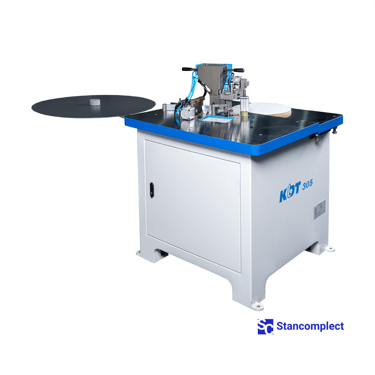 Curvilinear edge banding machine KDT-305M for PUR/EVA adhesive