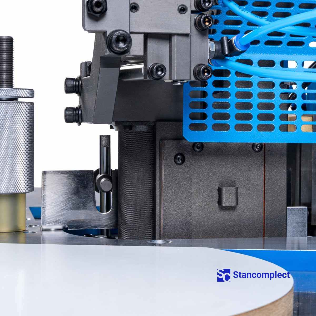 Curvilinear edge banding machine KDT-305M for PUR/EVA adhesive