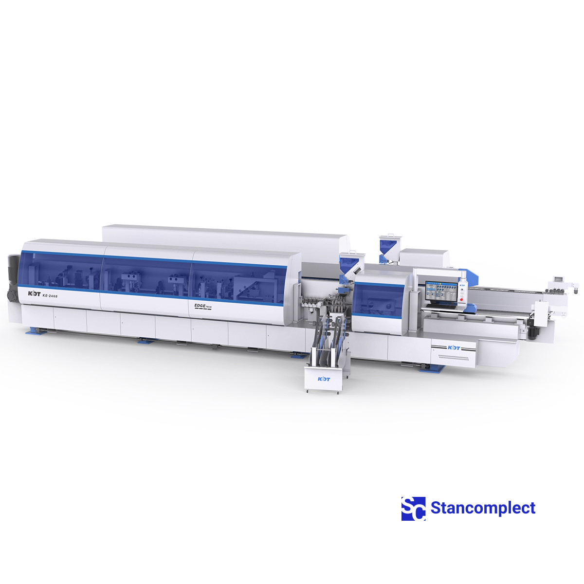 Four-sided edgebanding line based on KE-2468JHSKCAD machines
