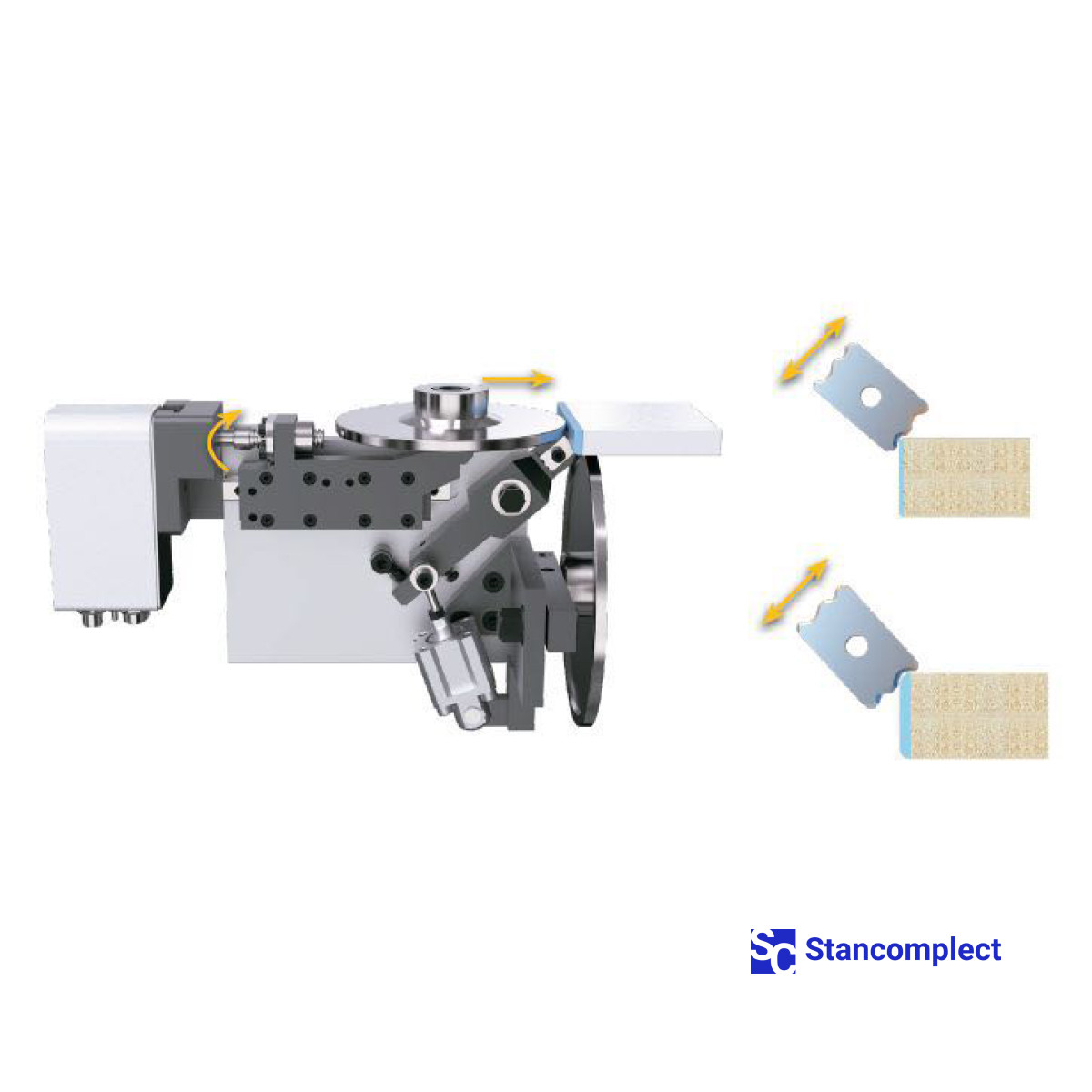 Edge banding machine KDT KE-710BTC4 with full servo adjustment and edge magazine