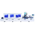 Edge banding machine KDT KE-665JSKA with rounds, top glue bath and pneumatic changeover of nodes