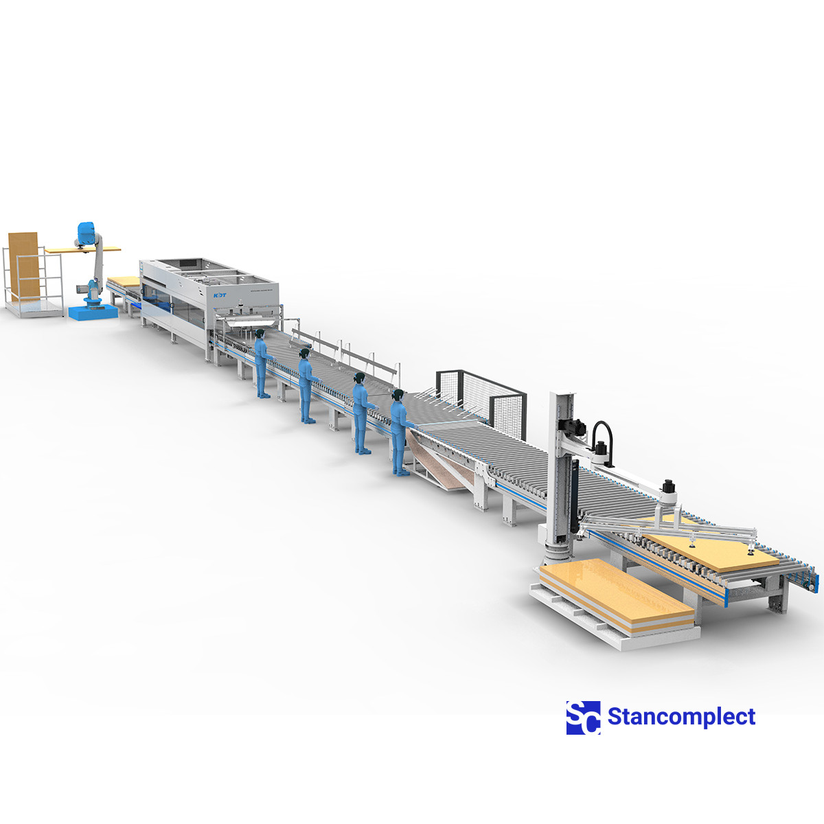 Cardboard box closing machine KDT WG8V6
