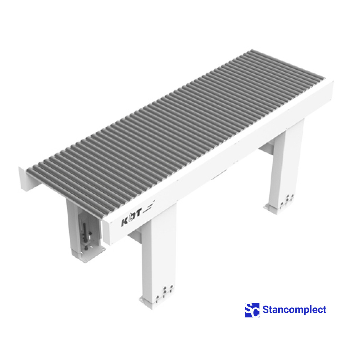 Packaging line for packing cabinet furniture parts KDT