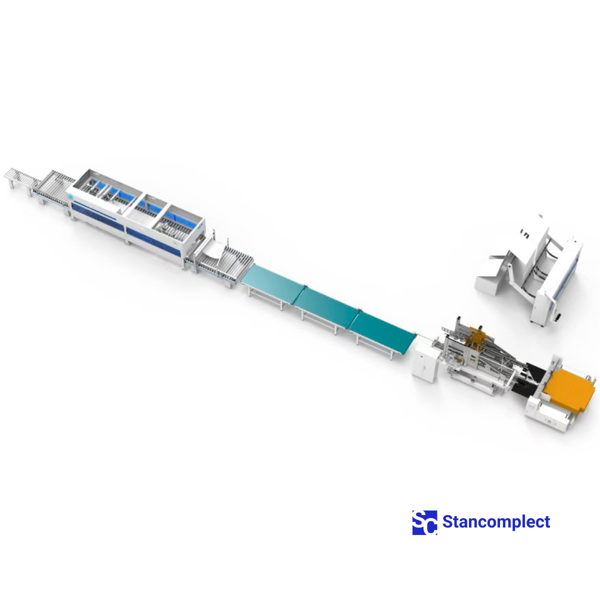 Cardboard box folding machine KDT WG8F8