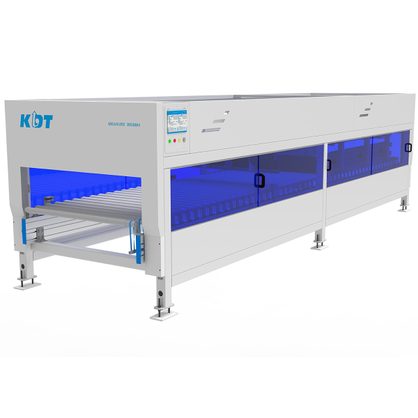Automatic machine for measuring the dimensions of parts before packaging KDT WG8M4