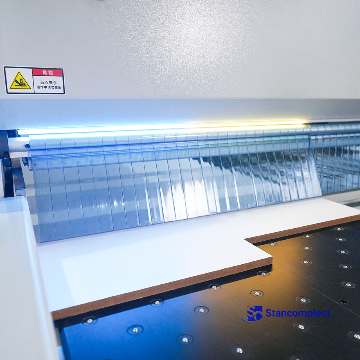 CNC panel saw/beam saw KS-543HLM with rear loading, double pusher and grooving function