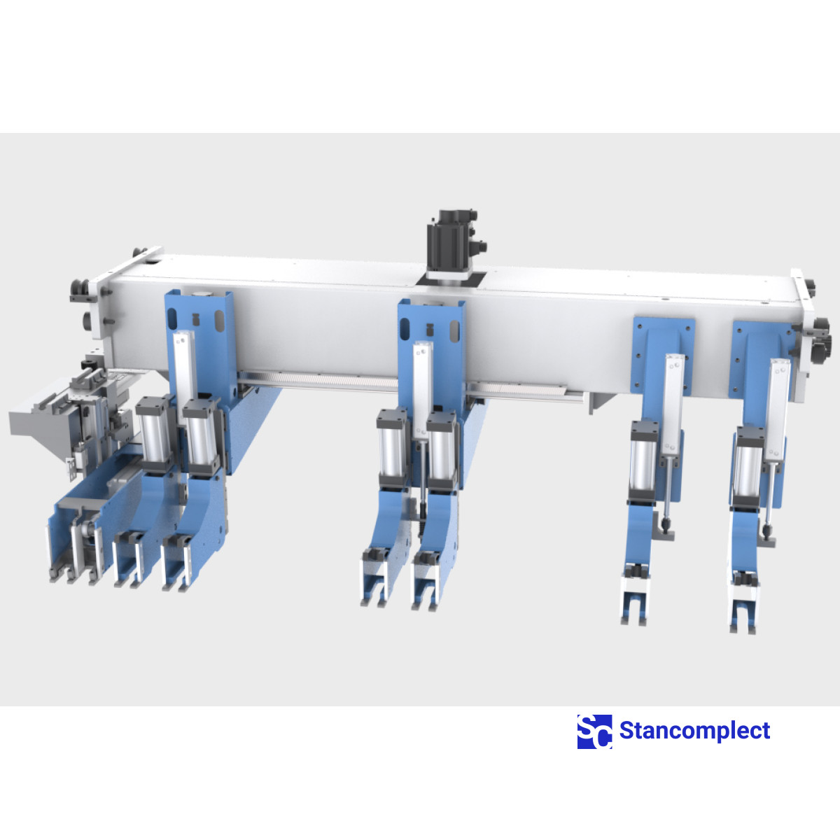 CNC velkoplošná pila KS-843HLM se zadním nakládáním a dvojitým tlačníkem