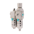 Air preparation unit (Filter Regulator + Pneumatic Lubricator) EASUN EAC3010-03-P1-FS 3/8"