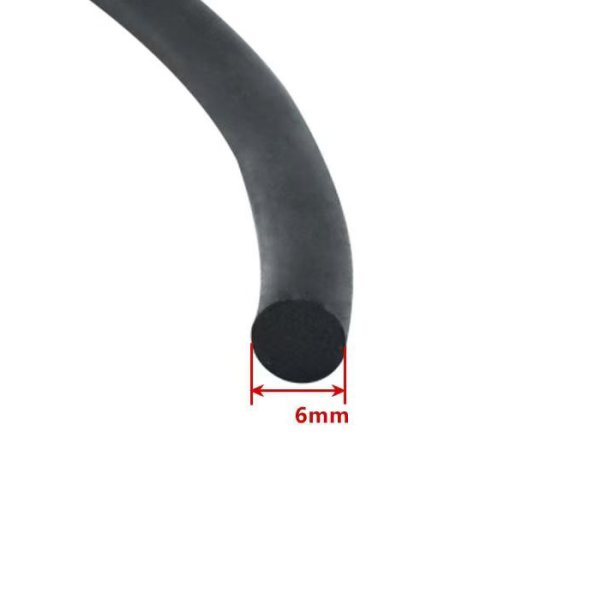 Vacuum cord of round section 6 mm for CNC machining centers