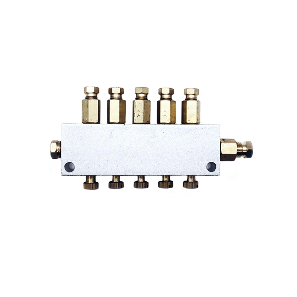 Brass lubricant distributor 2309 622160679 for KDT CNC drilling centers