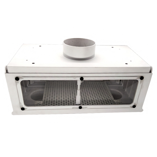 Dust extraction unit for radius scrapping for edge banding machines KDT