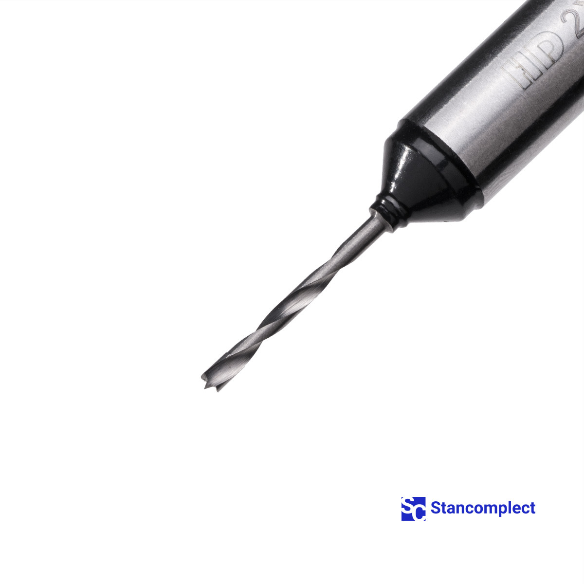 Kolíkovací vrták neprůchozí celotvrdokov HD d-2 mm, L-57 mm pravý