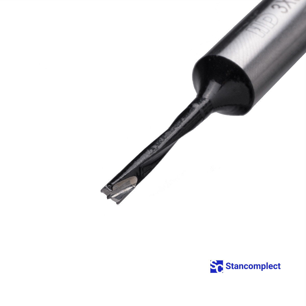 Blind hole drill bit HD d-3 mm, L-57 mm right hand with brazed plate