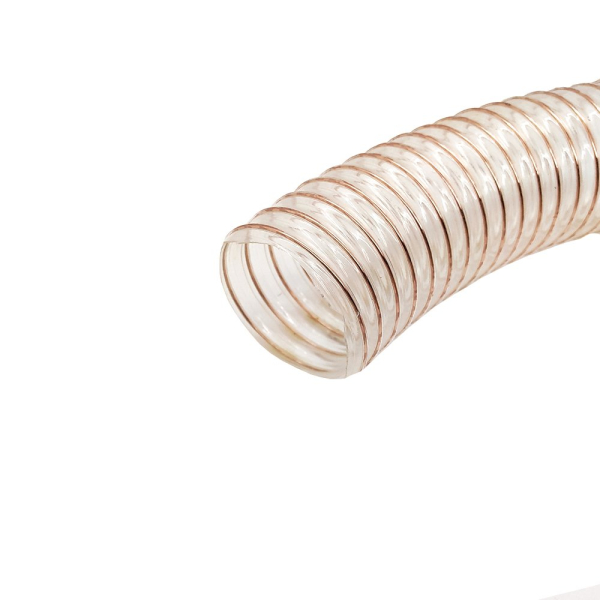 Polyurethane suction hose D-60 mm, wall thickness 0.6 mm 