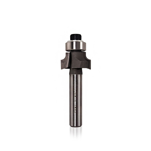 Round over router bit with lower bearing R3-D18,7-l9,5-L51-d8