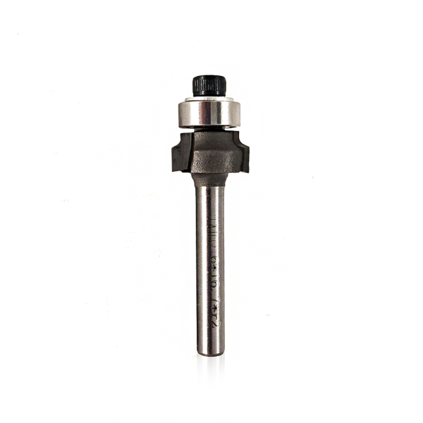 Round over router bit with lower bearing R2-D16,7-l8-L51-d6