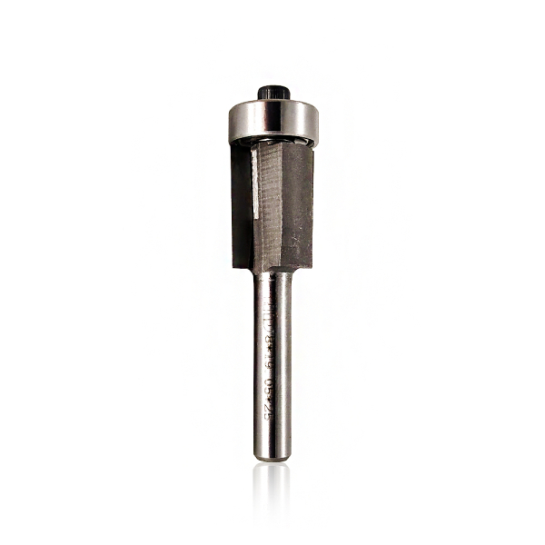 Flush trim router bit D19-l25-L74-d8 with lower bearing