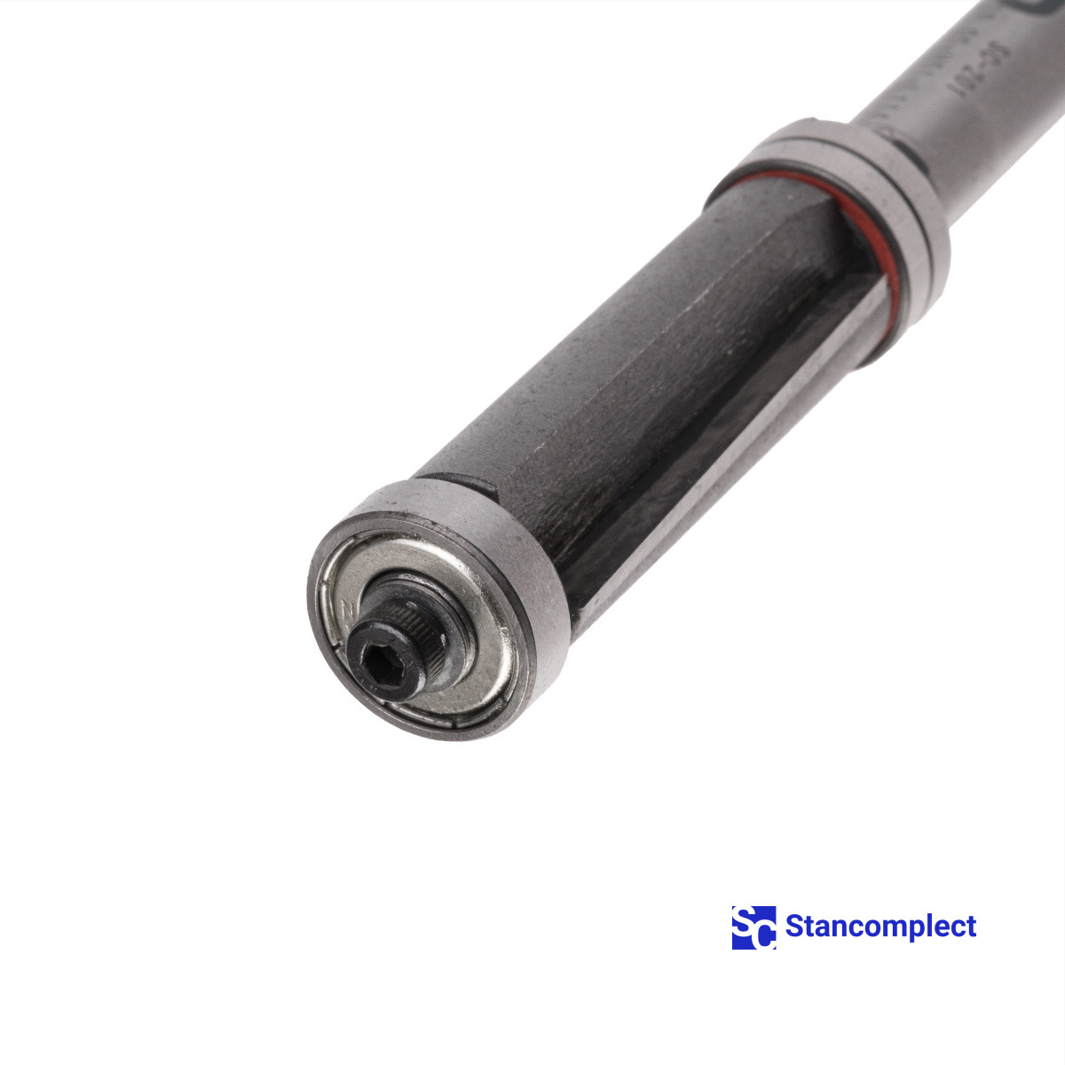 Flush trim router bit D19-l51-L114-d12 with upper and lower bearing