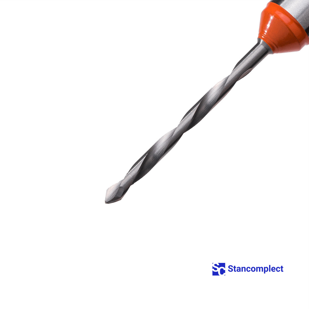 Solid carbide through hole drill bit HD d-3 mm, L-70 mm left