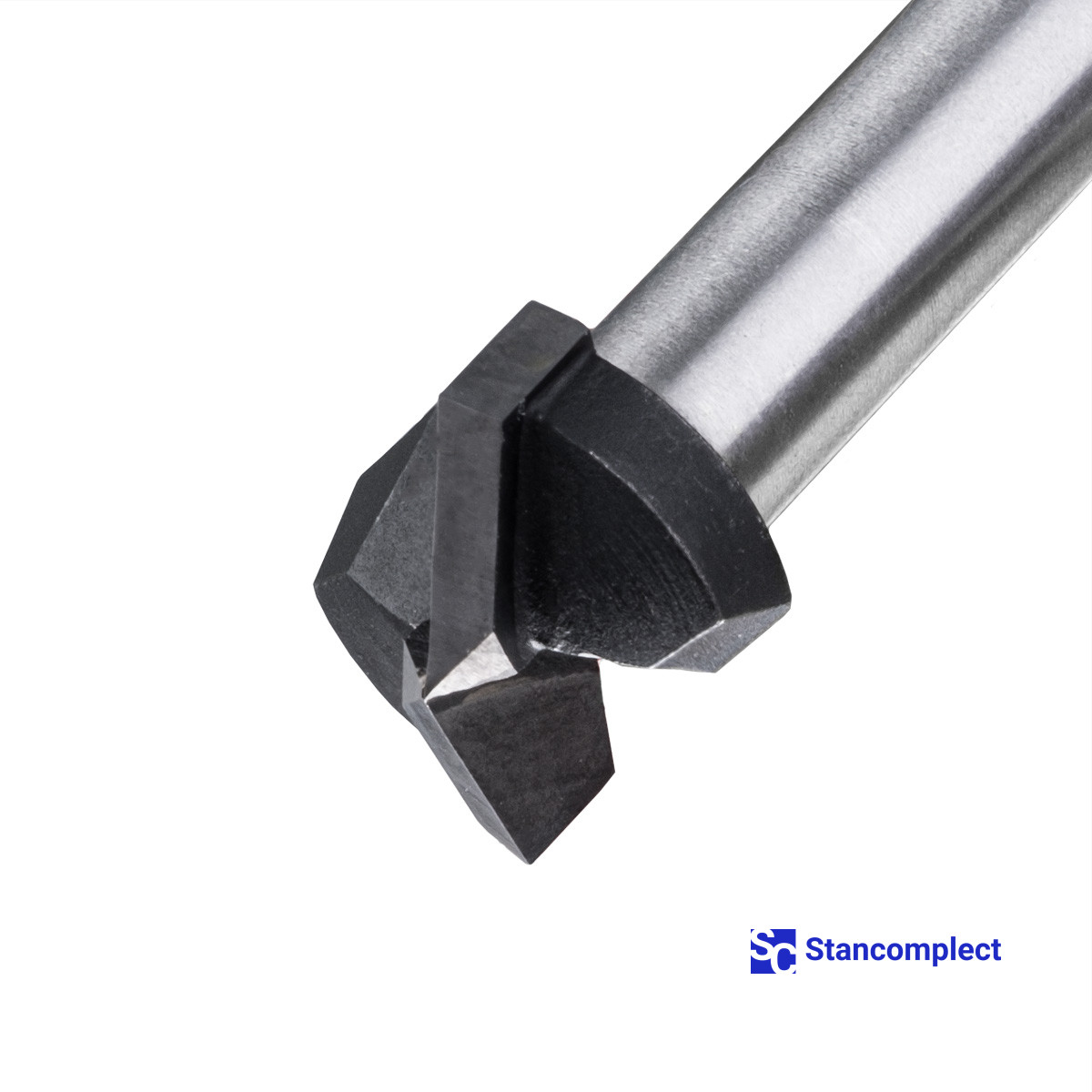 Two flute V-groove router bit d8-D18-H3,3-L60-A135 for aluminum