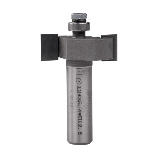 Rebate cutter D-35.4 H-12.5 L-59 with bottom bearing