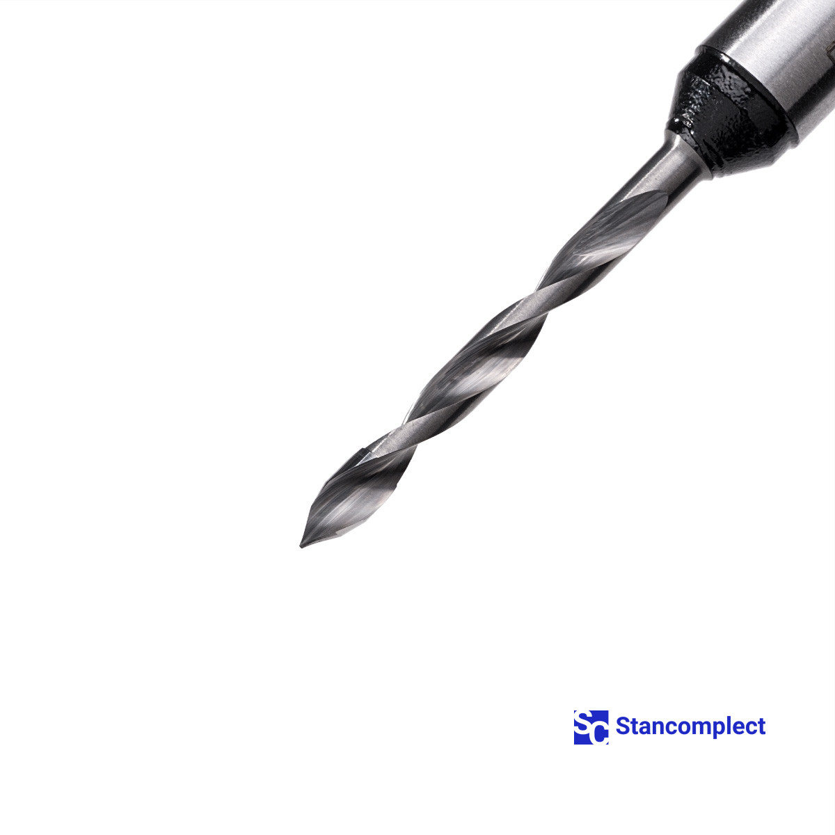 Solid carbide through hole drill bit HD d-4 mm, L-70 mm right