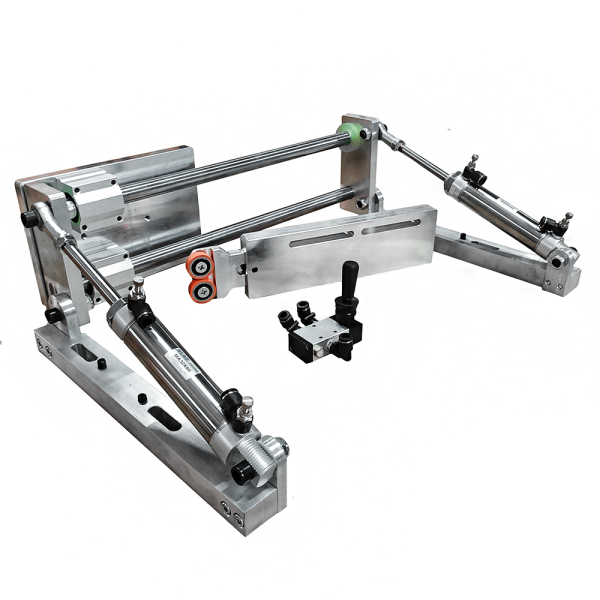 Device for feeding narrow workpieces for KDT edgebanders