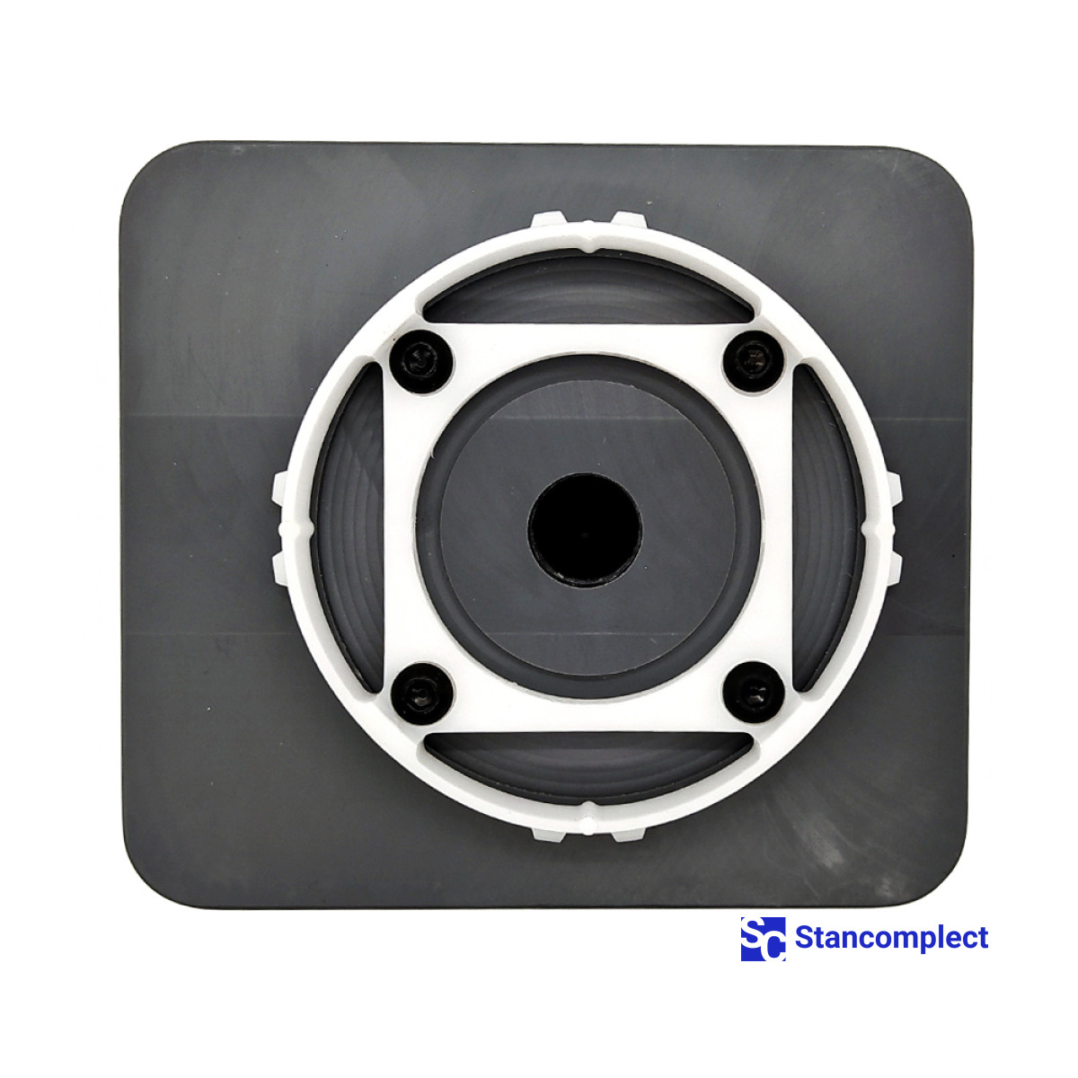 Vacuum suction cup 132x146x48 mm for CNC machines