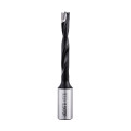 Blind hole drill bit HD d-5.5 mm, L-70 mm right with brazed plate
