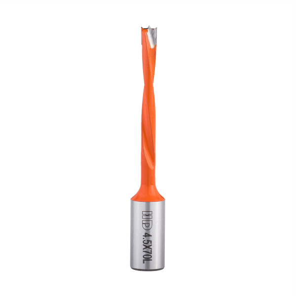 Blind hole drill bit HD d-4.5 mm, L-70 mm left (110 series)