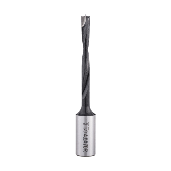Blind hole drill bit HD d-4.5 mm, L-70 mm right (110 series)