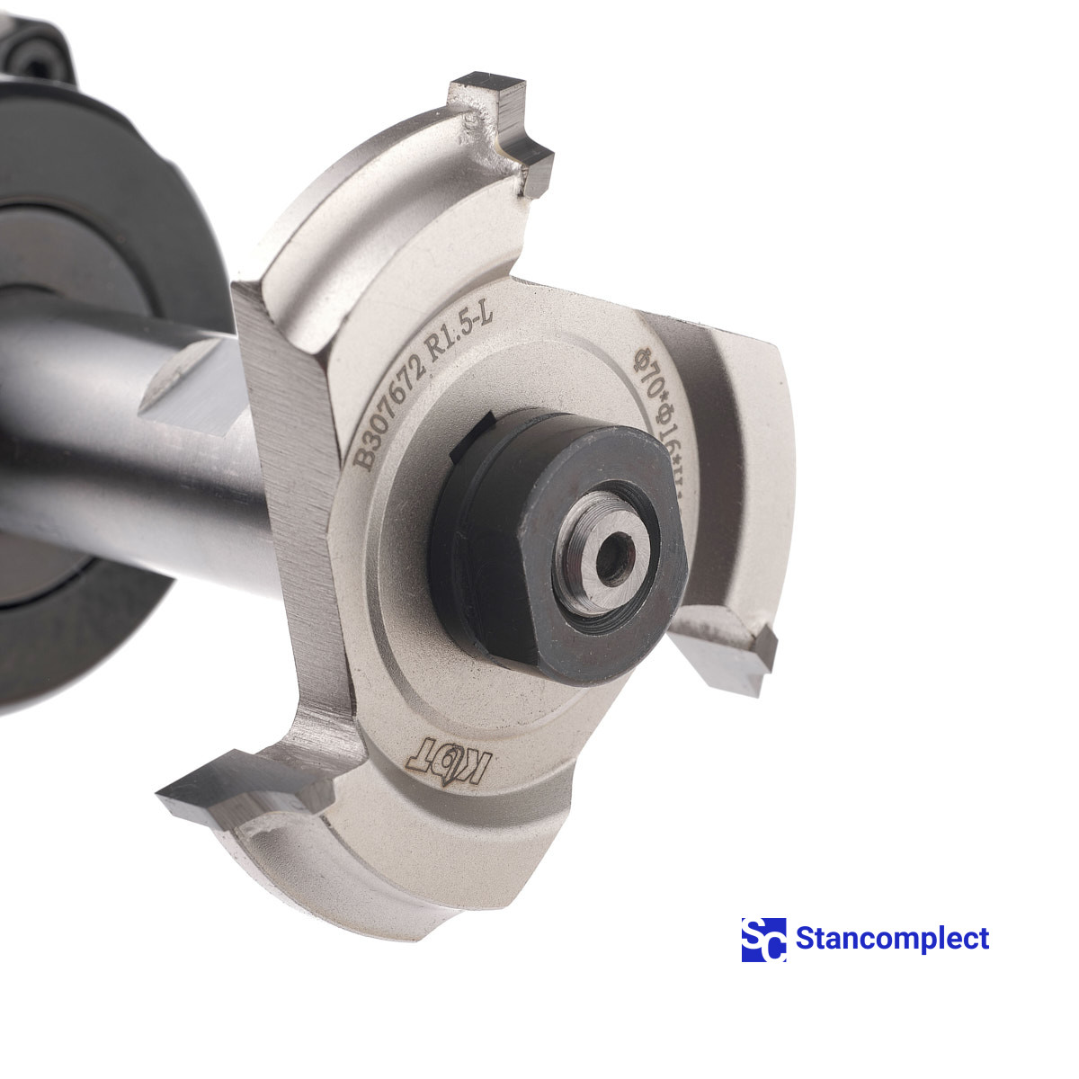 Фреза 70x16x12,5 Z-3 R-1.5 ліва вузла раундів крайколичкувальних верстатів KDT