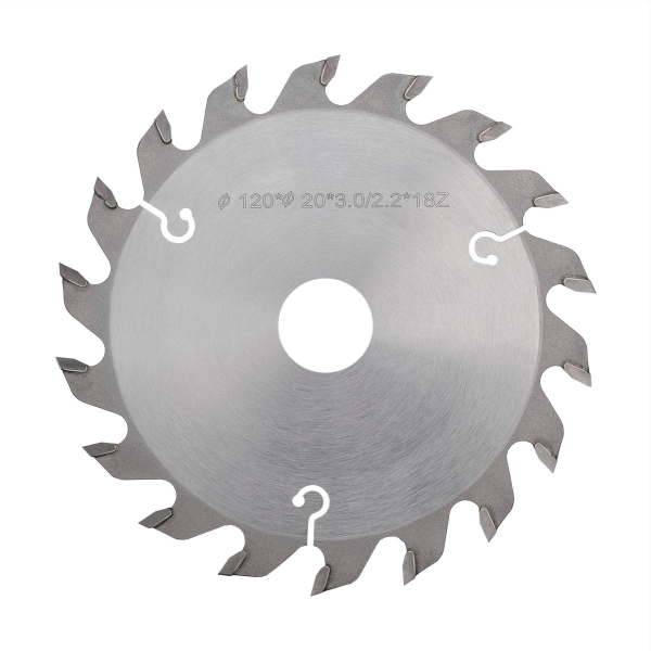 Grooving saw blade 120x20x3.0T18Z 60030010100 for CNC drilling centers KDT. Saw cut 3 mm