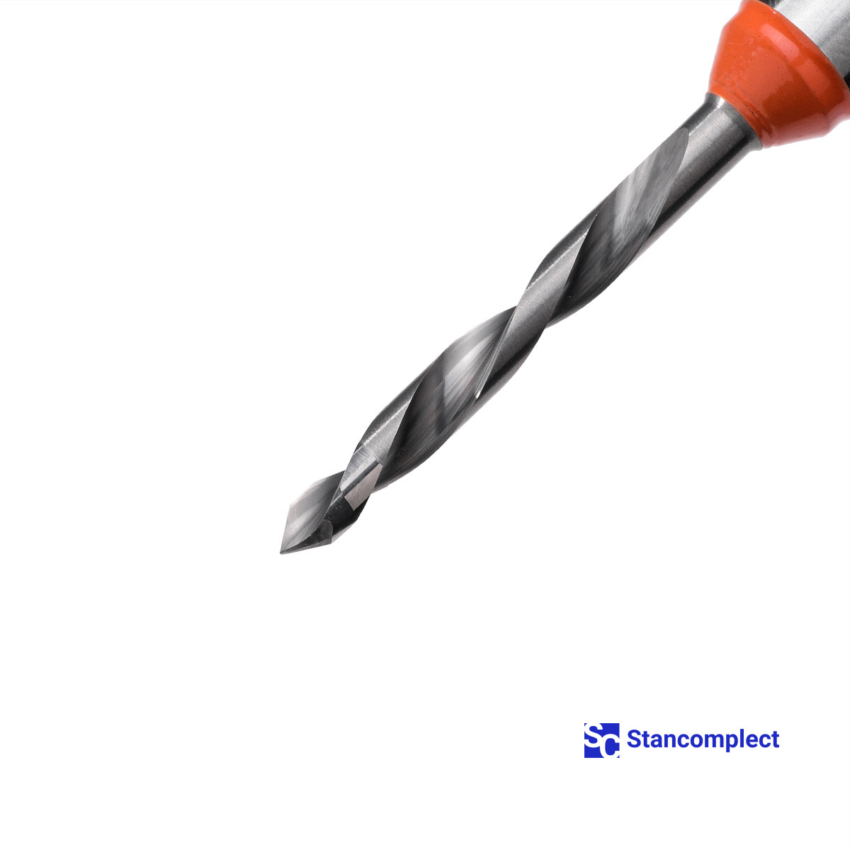 Solid carbide through hole drill bit HD d-4.5 mm, L-70 mm left