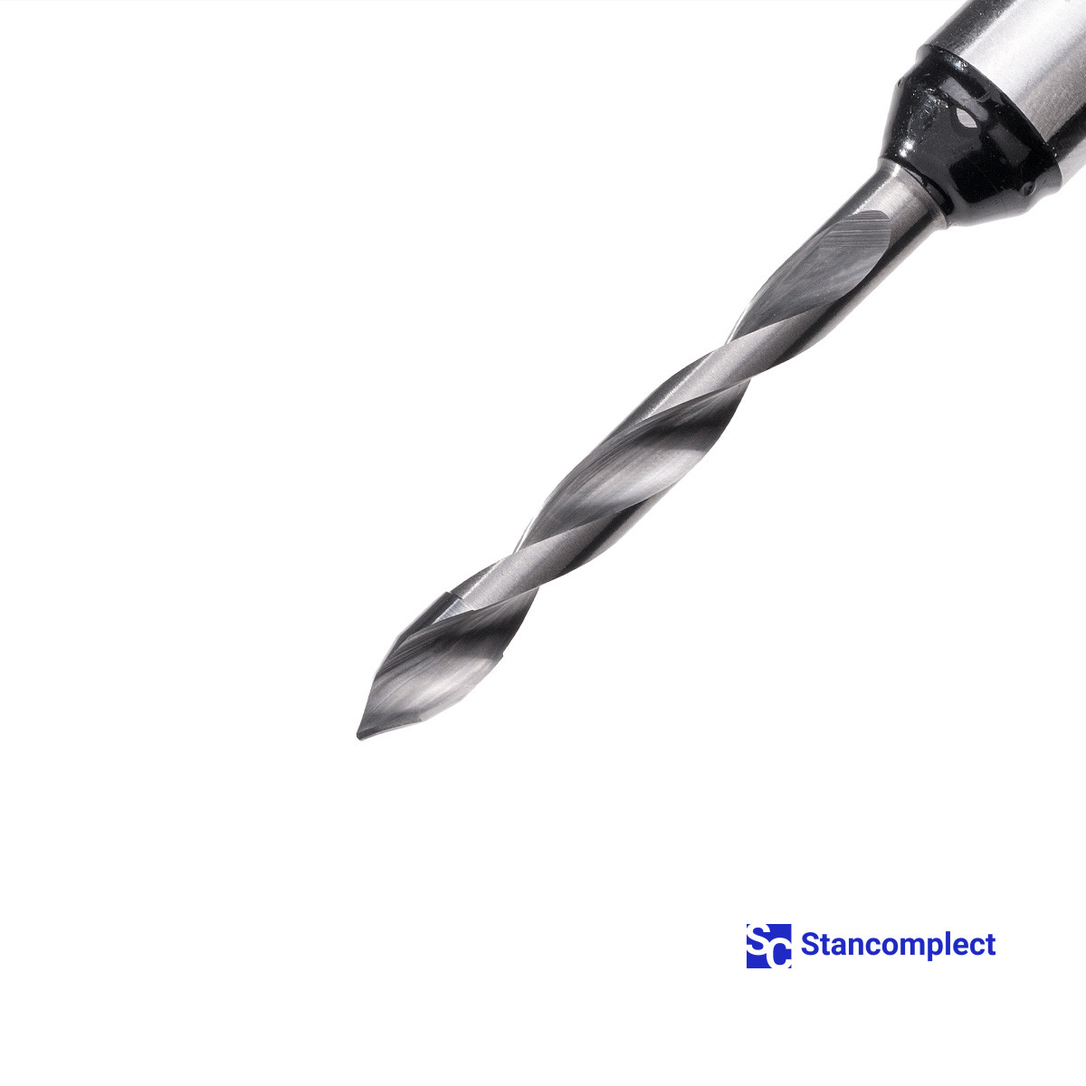 Solid carbide through hole drill bit HD d-4.5 mm, L-70 mm right