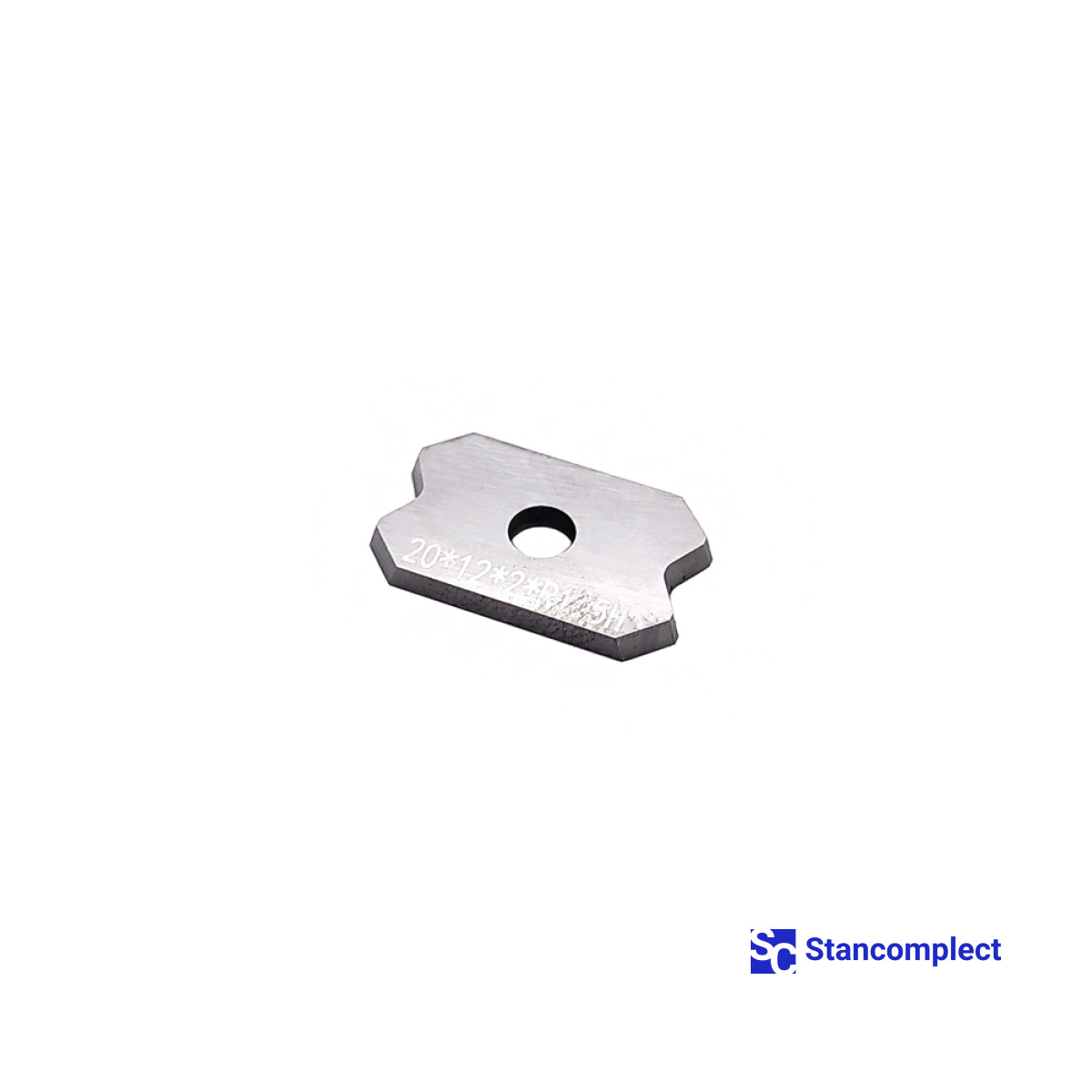 Radius scraper 20x12x2 R1.5 for edge banding machine